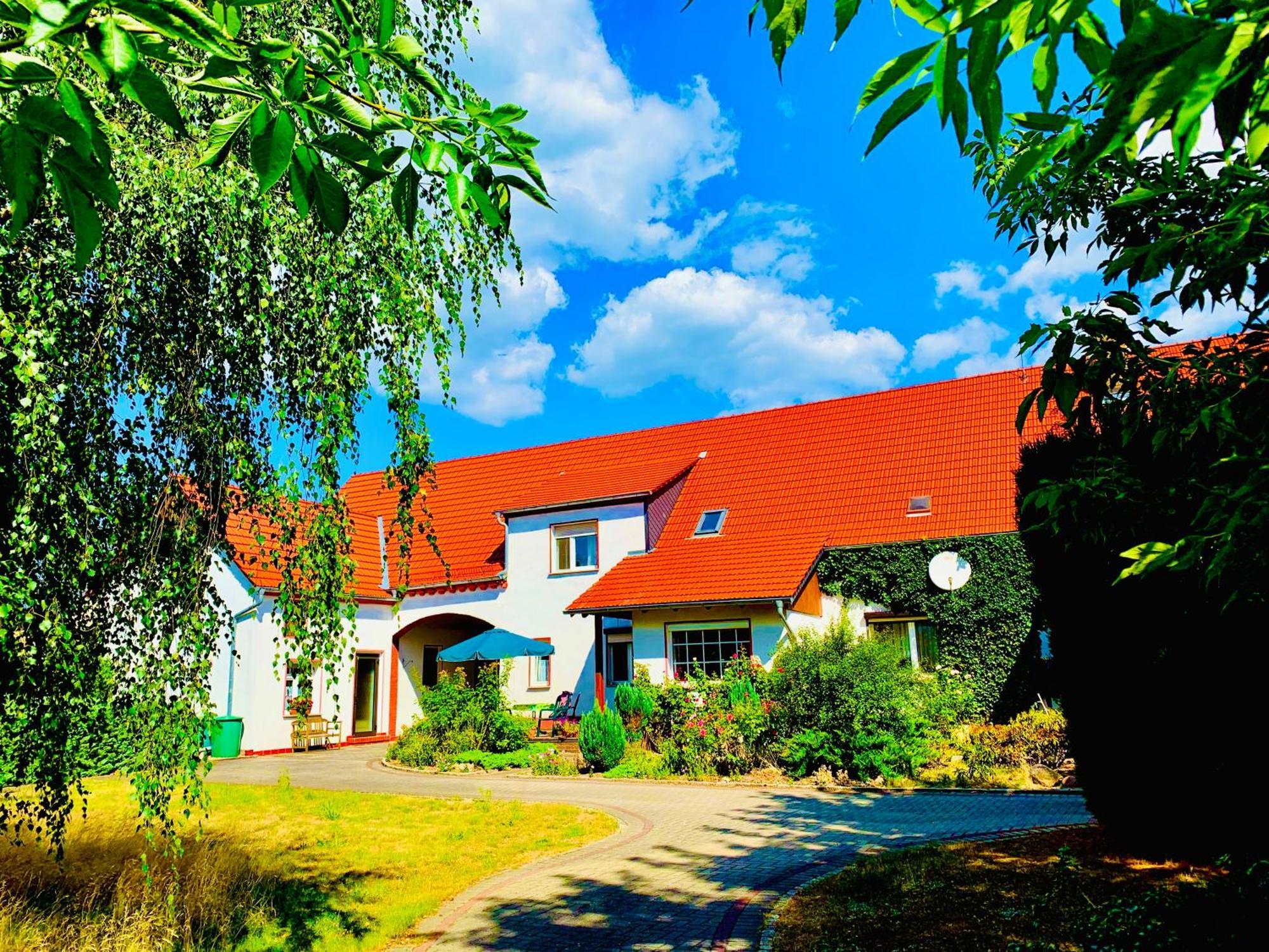 Top-Moderne Ferienwohnung Und Apartments Auf Frueherem Wunderschoenen Bauernhof Im Elbe-Elster-Kreis In Brandenburg Bei Herzberg-Elster, Schoenewalde, Holzdorf Екстер'єр фото